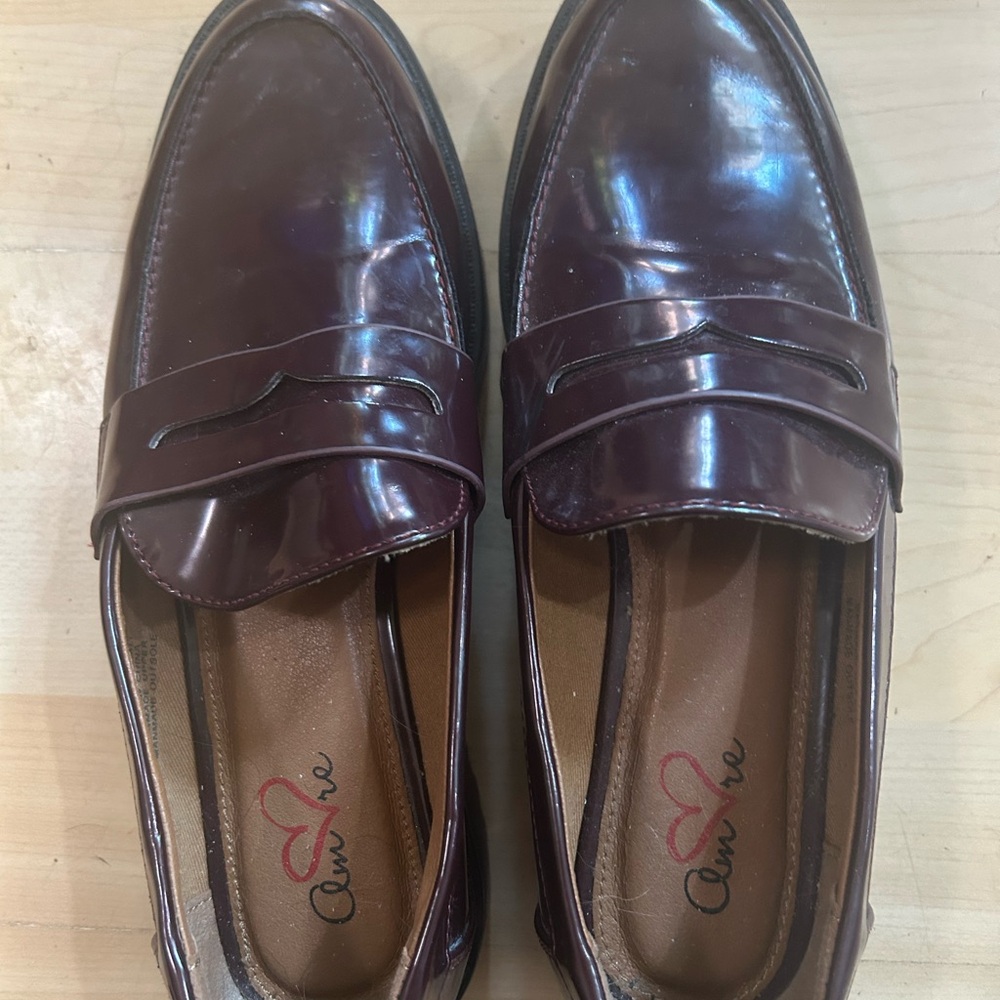 Brown Loafers for women by Amore